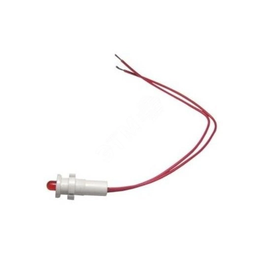 Лампа СКЛ17.1-К-1-220В красная