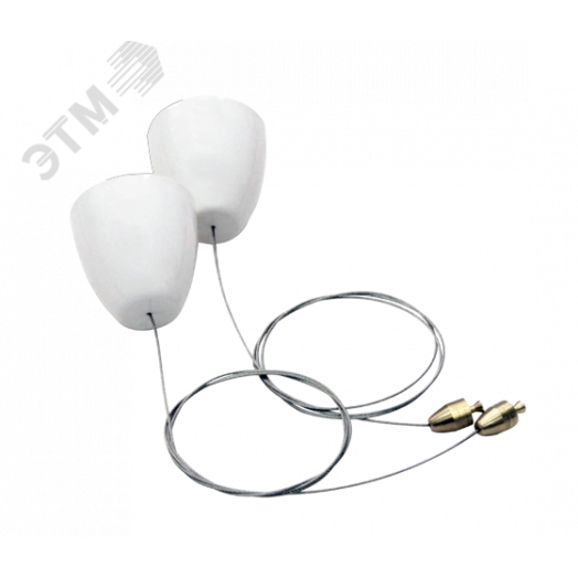 Тросовый подвес 1-но точечный (5м.), комплект 2шт