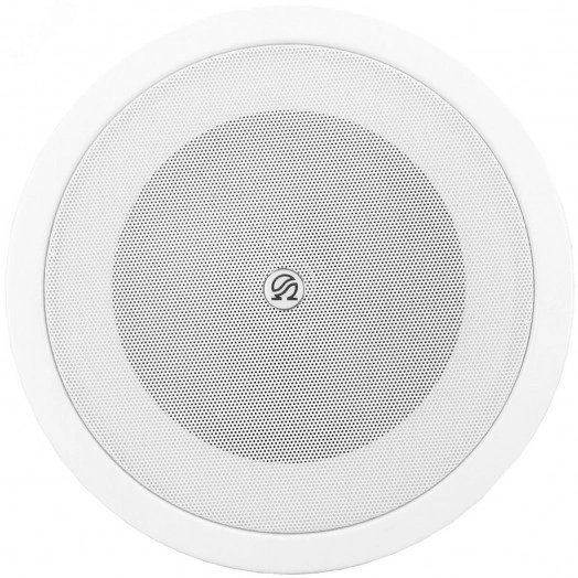 Оповещатель пожарный речевой, Потолочный (врезной). Част. диап. - 100Гц…16кГц, Напр. в линии - 25/70/100В, Мощность выбираемая - 0,25Вт/ 0,5Вт/ 1Вт/ 2Вт/ 4Вт, Звук. давл - 87/ 90/ 93/ 96/ 99 дБ, Белая металлическая декоративная решетка