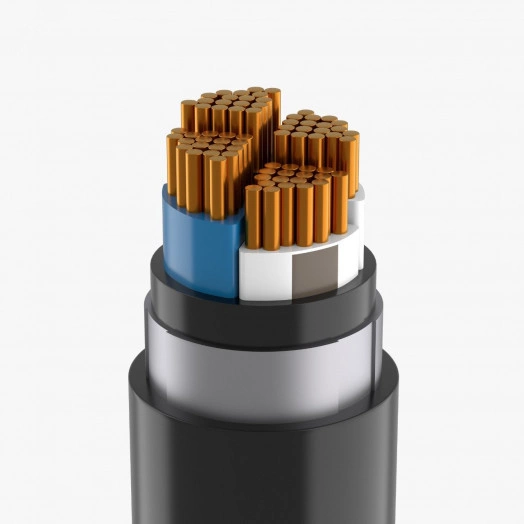 Кабель силовой ВБШвнг(А)-LS 4х240 мс (N)-1 ТРТС