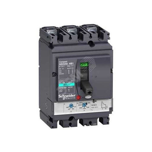 Выключатель автоматический силовой в литом корпусе для промышленного электроснабжения