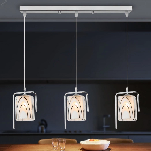 Светильник подвесной (подвес) Rivoli Noemi 9014-203 3 * E27 40 Вт модерн