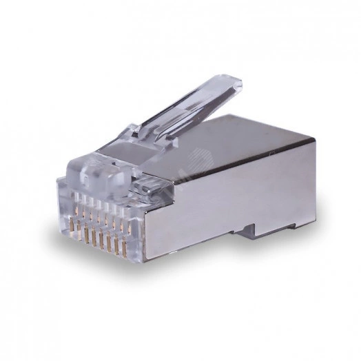 Коннекторы 8P8C (Компьютерные разъемы) F/UTP Cat.5e 50U (RJ-45) Уп. 100шт.