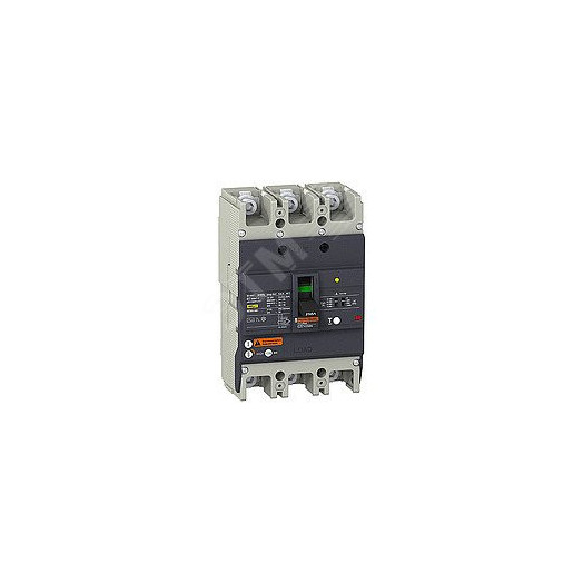 Выключатель автоматический дифференциальный АВДТ 25 KA/415 В 3П/3Т 250 A
