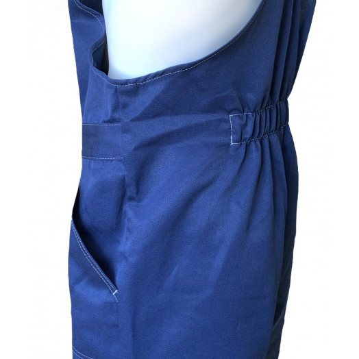 Костюм Енисей летний куртка ткань, полукомбинезон, цвет  темно-синий с васильком р. 48-50, 96-100, 82-188