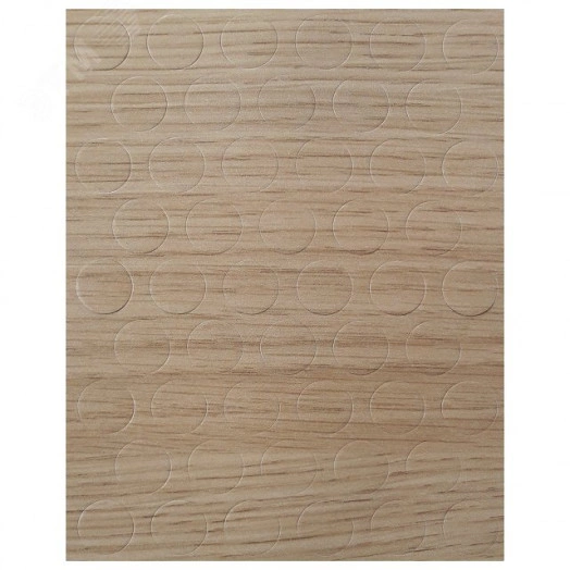 Заглушка самоклеящаяся D14 дуб линдберг (50 шт.)