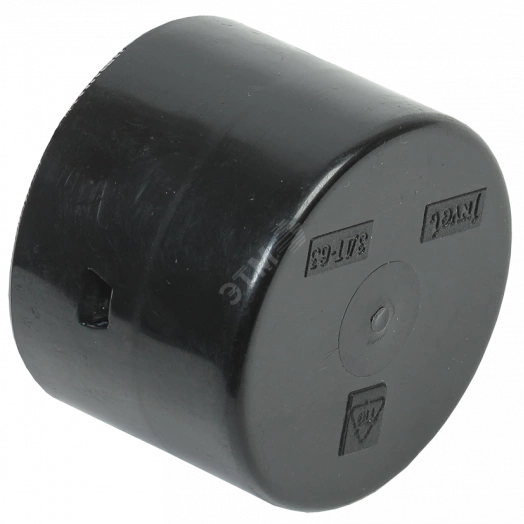 Заглушка для двустенной трубы d110