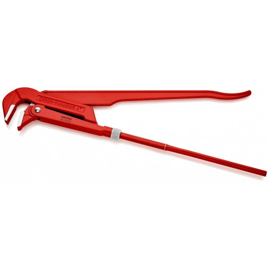 Ключ трубный 4 шведского типа прямые губки 90° 130 мм (5 1/8) L-750 мм Cr-V многоэтапная закалка в масле KN-8310040