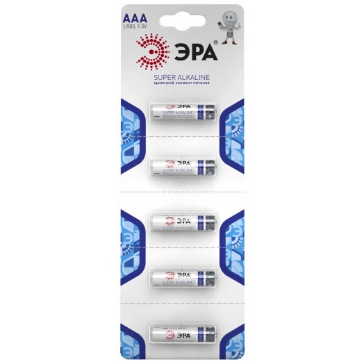 Элемент питания LR03-5BL Strip (60/600/21000)