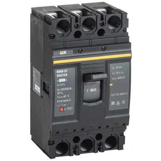 Автоматический выключатель ВА88-37 3Р 320А 35кА MASTER IEK