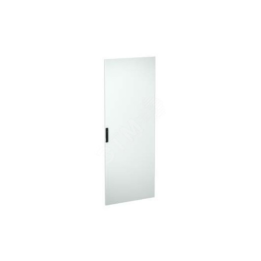 Дверь сплошная шагрень для шкафа CQE ВхШ 1400х600 мм RAL7043