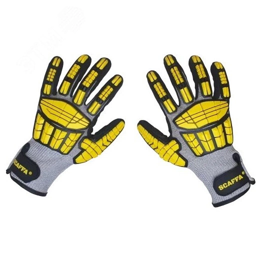 Перчатки для защиты от ударов и порезов SCAFFA DY1350AC-H6 размер 10