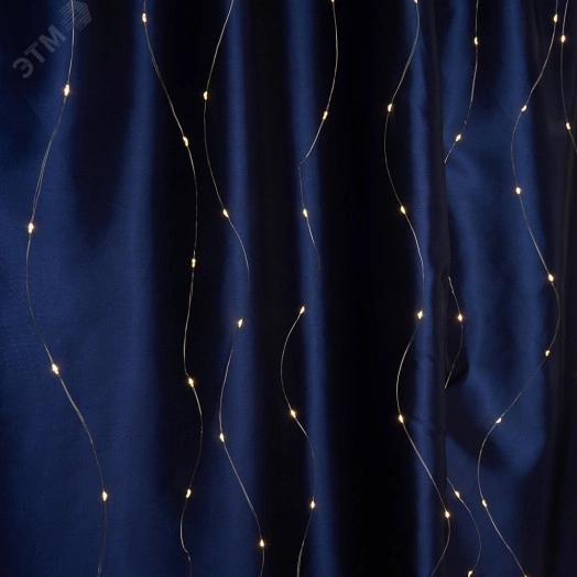 Гирлянда занавес LED 2700К 2х2м USB