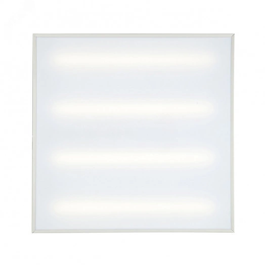 Светильник светодиодный ДВО/ДПО-25w 595х595х40 4000K 3700Лм матовый IP54 (Люгер 7-25-Д-120-0/ПТ/О-5К80-У54)