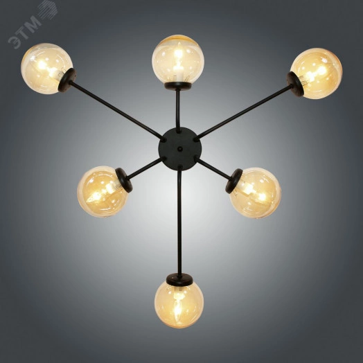 Светильник Эва 161 х Е14 ИМ потолочный