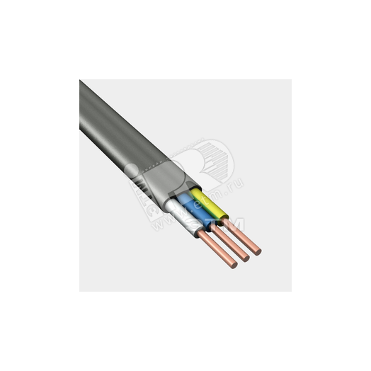 Кабель силовой ВВГнг (А)-LS 3х1.5 плоский ТРТС