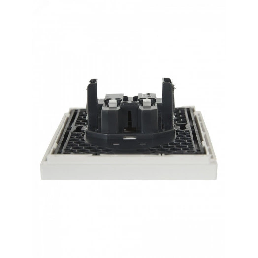 FORTE&PIANO Розетка 2-местная без заземления без защитных шторок безвинтовое крепление 10А FP226 белый IEK