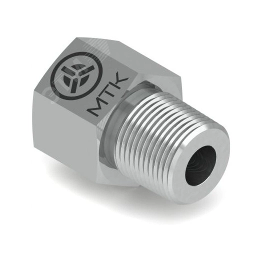 Адаптер с внутренней и наружной резьбами Р660, G3/8', М20х1,5, AISI 316L