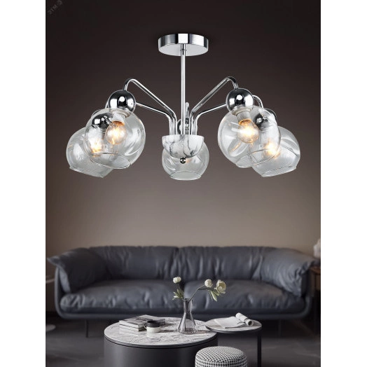 Люстра Dena 3147-305 5 х Е14 40 Вт модерн