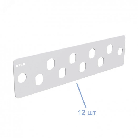 Кросс оптический 19'' частично укомплектованный 3U, 64/96 портов FC/ST (планки FC/ST-12шт, планка-заглушка-4шт, сплайс-кассета-3шт) серый RAL 7035