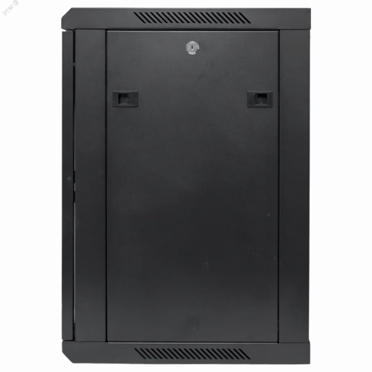 Шкаф настенный 19' TERACOM PRO 12U 600х600 мм дверь стеклянная с замком-ручкой чёрный