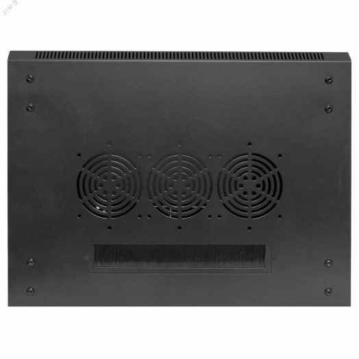 Шкаф настенный 19' TERACOM PRO 12U 600х600 мм дверь стеклянная с замком-ручкой чёрный