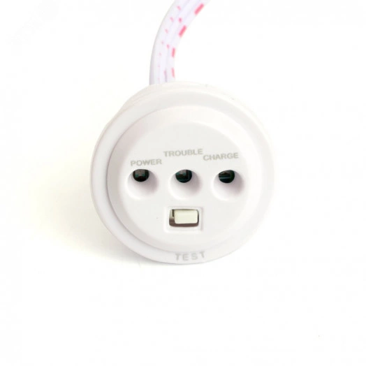 Светильник светодиодный ДВО-9w 6500К 720Лм с БАП 3ч. в пластиковом корпусе белый Feron