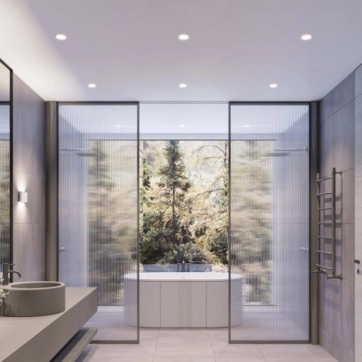 Светильник MS-DROP-BUILT-R84-8W Day4000 (BK, 85 deg, 230V) (IP54 металл, 5 лет)