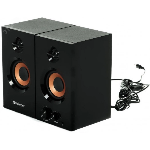 Акустическая система 2.0 Aurora S20 20 Вт, деревянный корпус, 230В