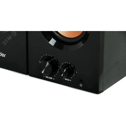 Акустическая система 2.0 Aurora S20 20 Вт, деревянный корпус, 230В