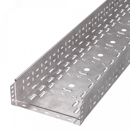Лоток перфорированный Стандарт HDZ 300х100х3000 (0,8 мм) (6 м/уп)
