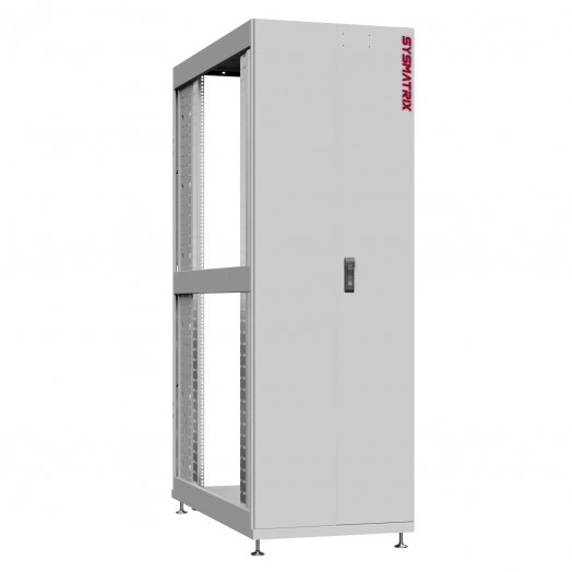 Шкаф серверный 45U 600х1200 передняя дверь: двустворчатая глухой металл IP51. задняя дверь: без. боковые панели: без. цвет: серый RAL7035 