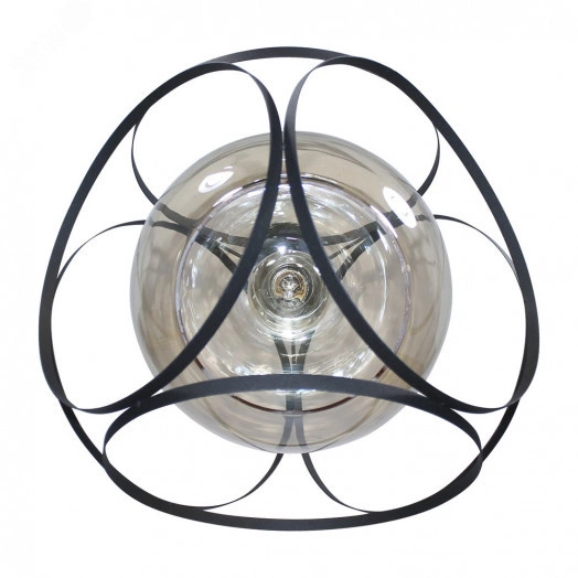 Светильник Романо 213 черн.муар (Плафон 7890) НСБ 01-60-183 Е27 ИМ подвесной