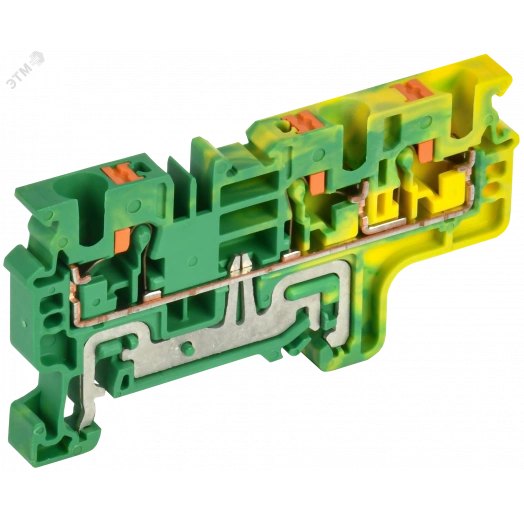 Колодка клеммная CP-MC-PEN земля 3 вывода 4мм2 IEK