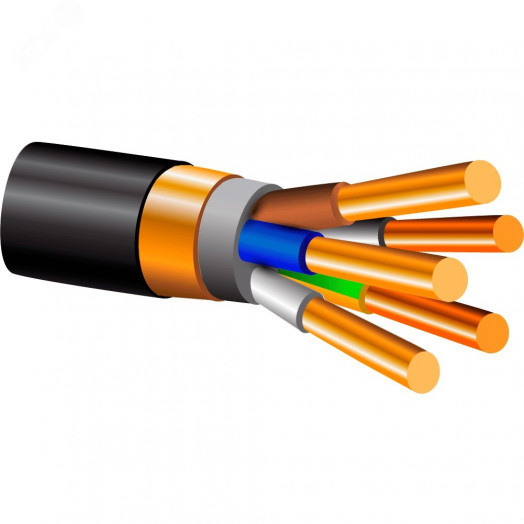 Кабель силовой ВВГЭнг(А)-LS 5х4ок (N, PE) - 0,66 ТРТС