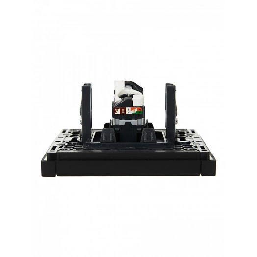 FORTE&PIANO Розетка компьютерная RJ45 кат.5E FP132 черный IEK