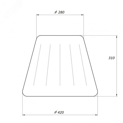 Абажур Ларсен ментол и.у.