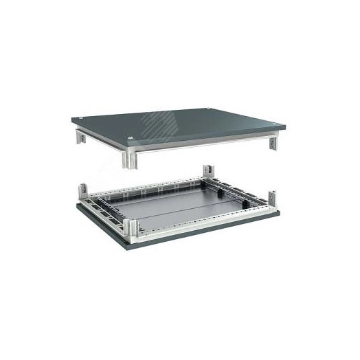 Комплект, крыша и основание, для шкафов CQE, 400 x 400 мм