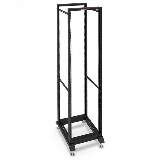 Стойка открытая серверная 27U 533x800x1262mm (ШхГхВ). двухрамная. цвет черный (RAL 9004)
