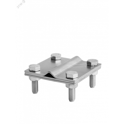 Зажим полоса-прут ( 3 пластины 70х70 мм)