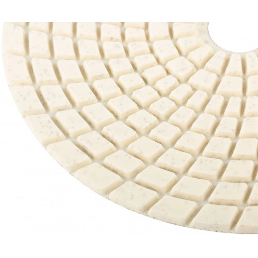 Круг алмазный гибкий шлифовальный АГШК (липучка), влажное шлифование, 125 мм, Р 30