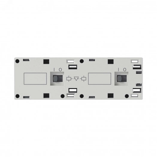 Блокировка фронтального монтажа DMCMI для реверсивных контакторов DMC