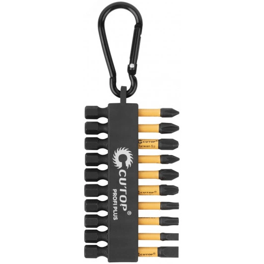 Набор торсионных бит 50мм ''Подвесной'',  profi plus, 10 предметов