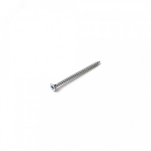 Саморез СГМ 4,2х65 острый, частый шаг, цинк (100 шт/уп)