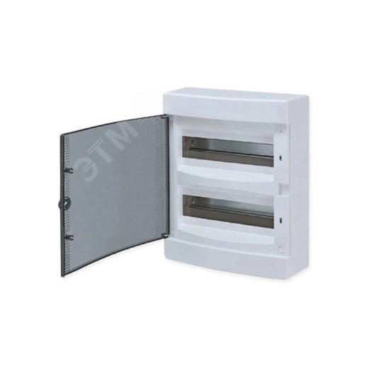 Щит распределительный навесной Unix белая дверь 2х12 модулей IP40 PROxima