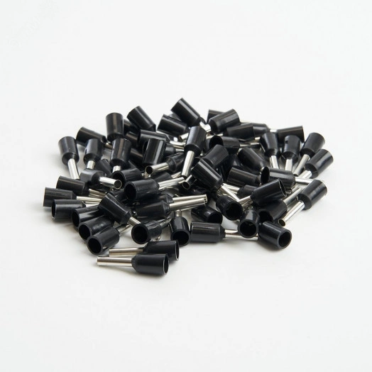 Наконечник штыревой втулочный изолированный НШВИ 1,5-8 (упаковка 100 шт), LD405-158