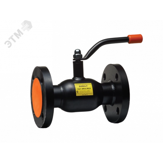 Кран шаровой стальной БИВАЛ КШГ.12.080.16 Ф/Ф Ду 080 Ру 16 (Рраб не более 12бар)