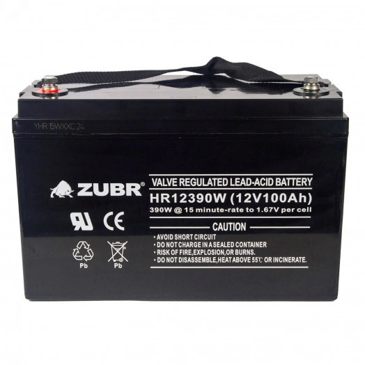 Аккумуляторная батарея ZUBR HR12390W 12V110Ah