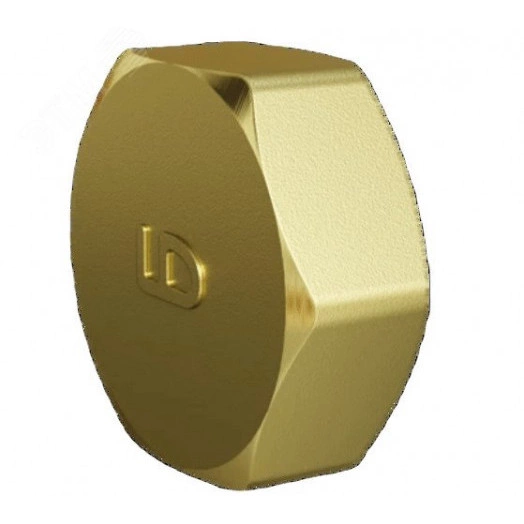 Заглушка 2' ВР латунь