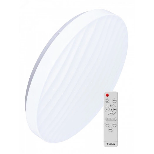 Светильник светодиодный ДБО-75 настенно-потолочный управляемый MIRAGE 230В 3000-6500K 6000Лм 495x105мм